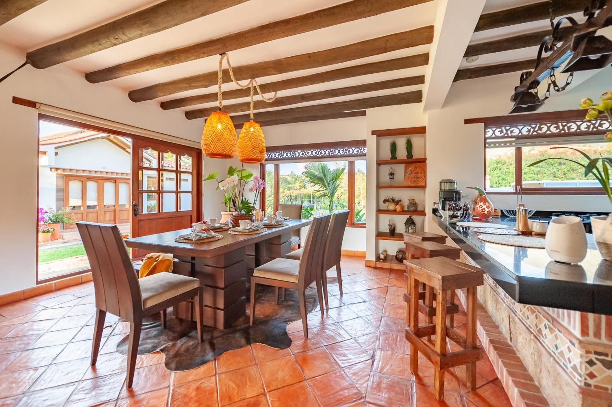 Casa De Las Flores Вилья-де-Лейва Экстерьер фото