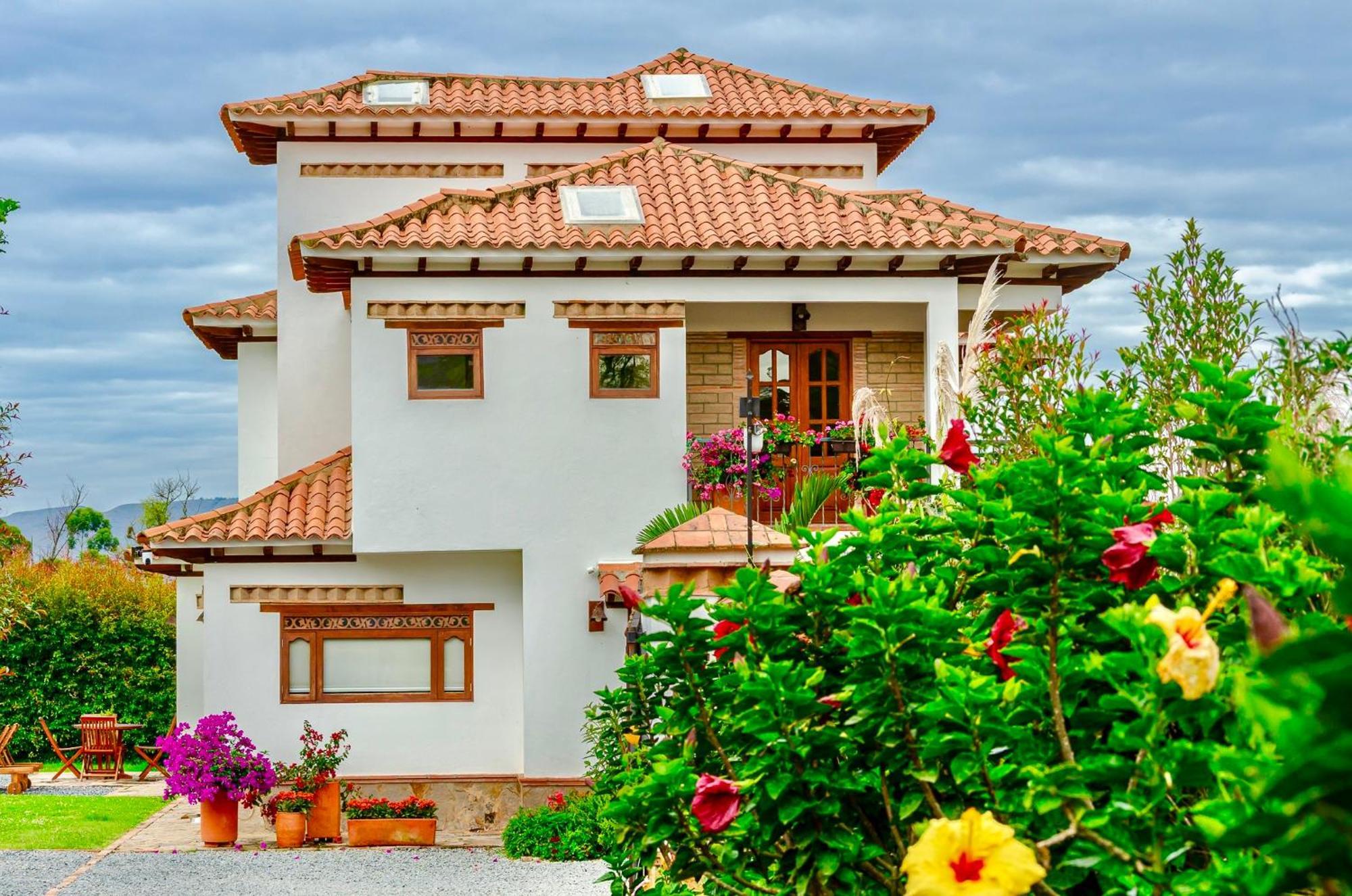 Casa De Las Flores Вилья-де-Лейва Экстерьер фото